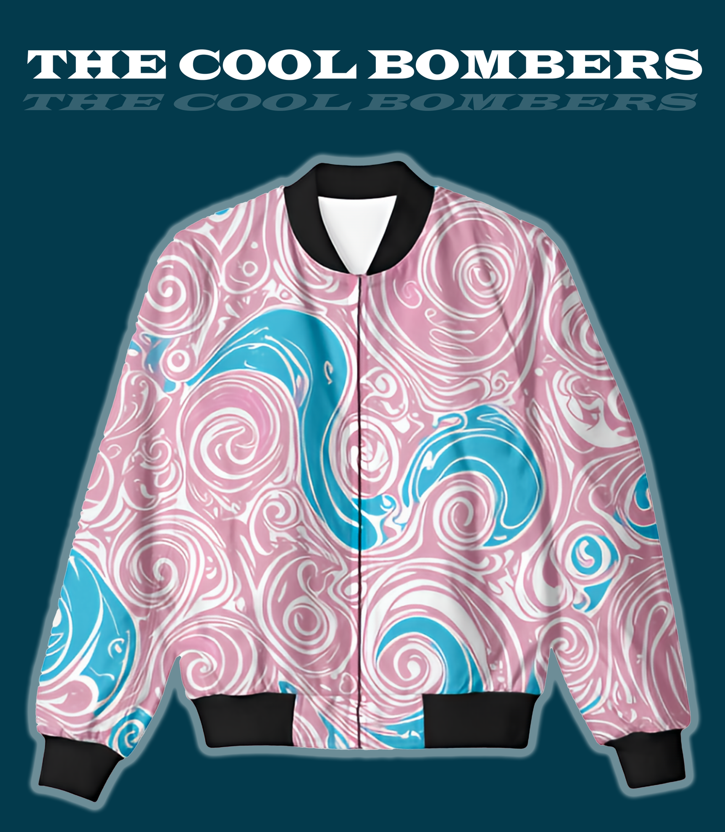 Sexy Swirls Bomber Jacket Unisex (Regular)