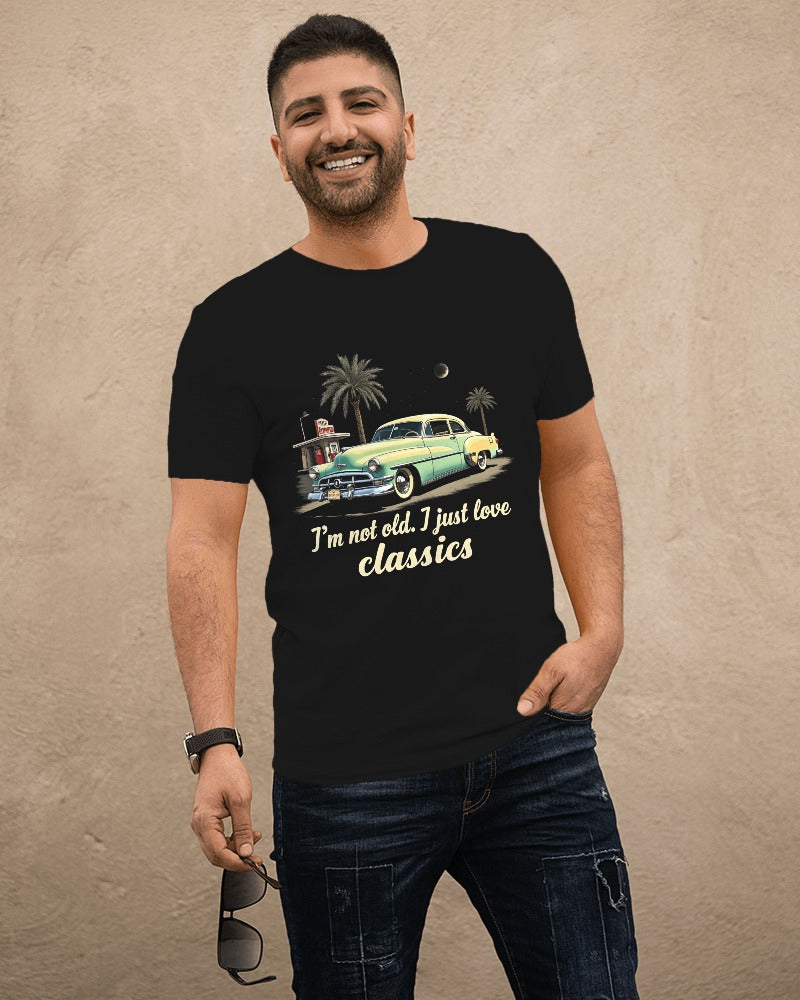 Classic Vibes Black T-Shirt
