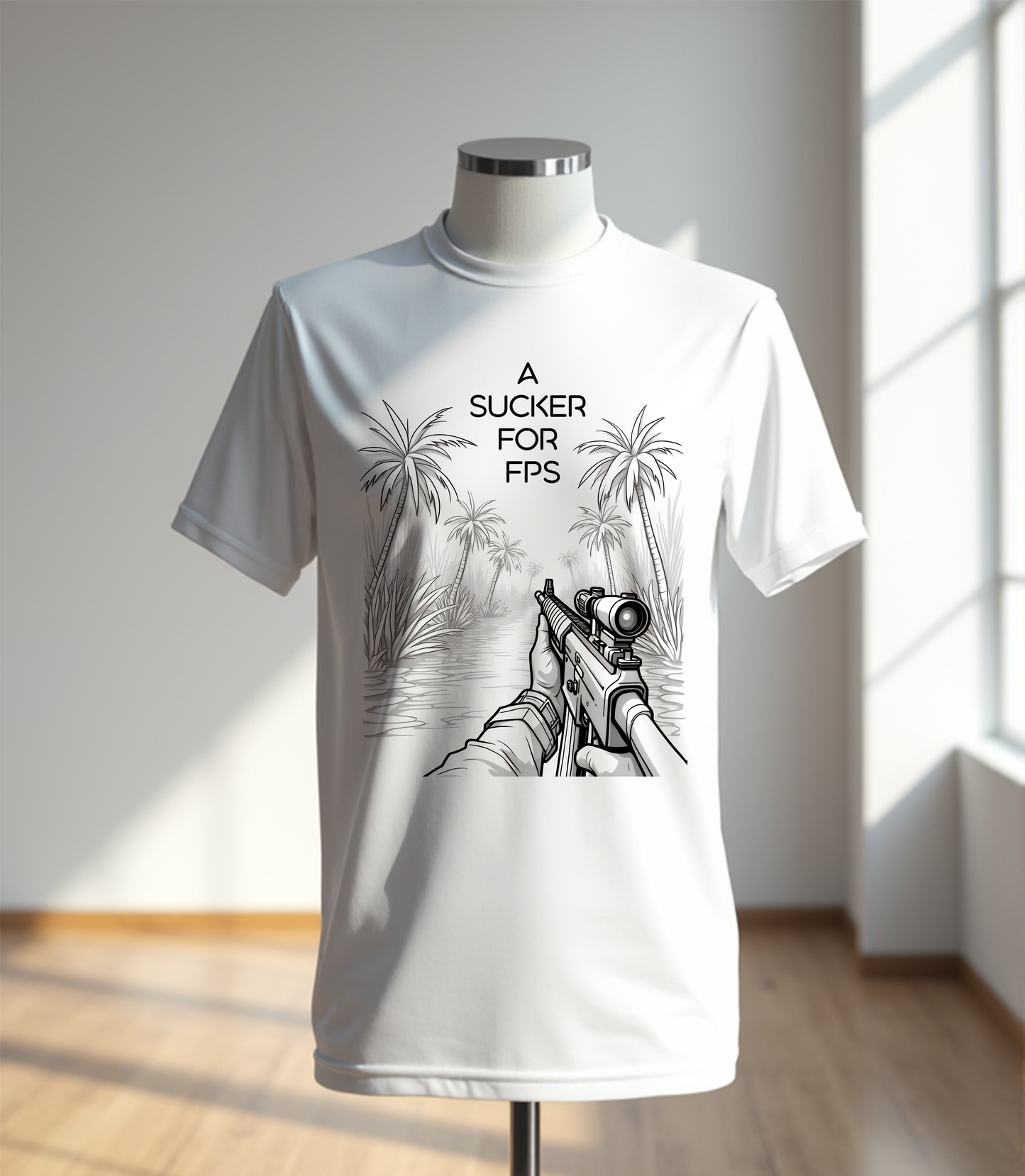 FPS Lover Gaming T-Shirt (Regular Fit)