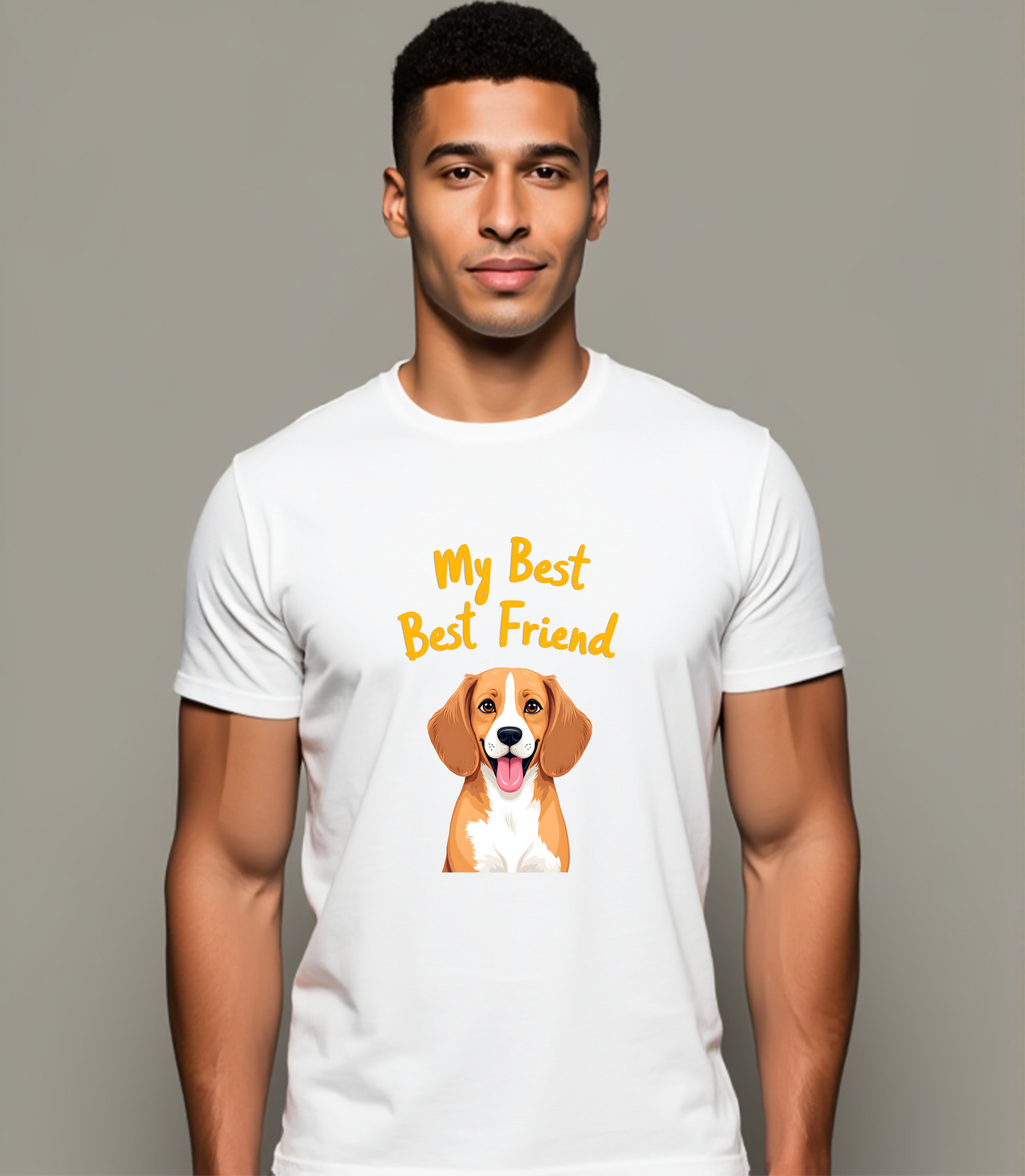 My Best Friend Beagle T-Shirt (Regular Fit)