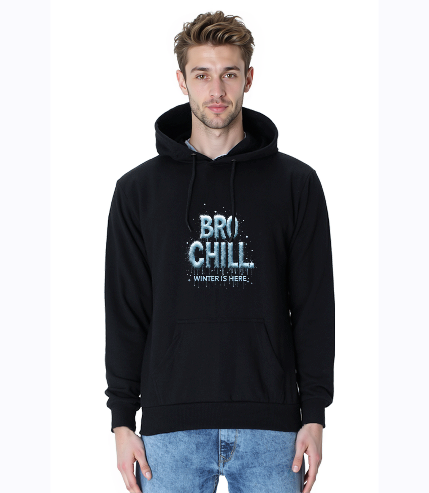 Winter is Here Hooded Sweatshirt (Regular Fit)