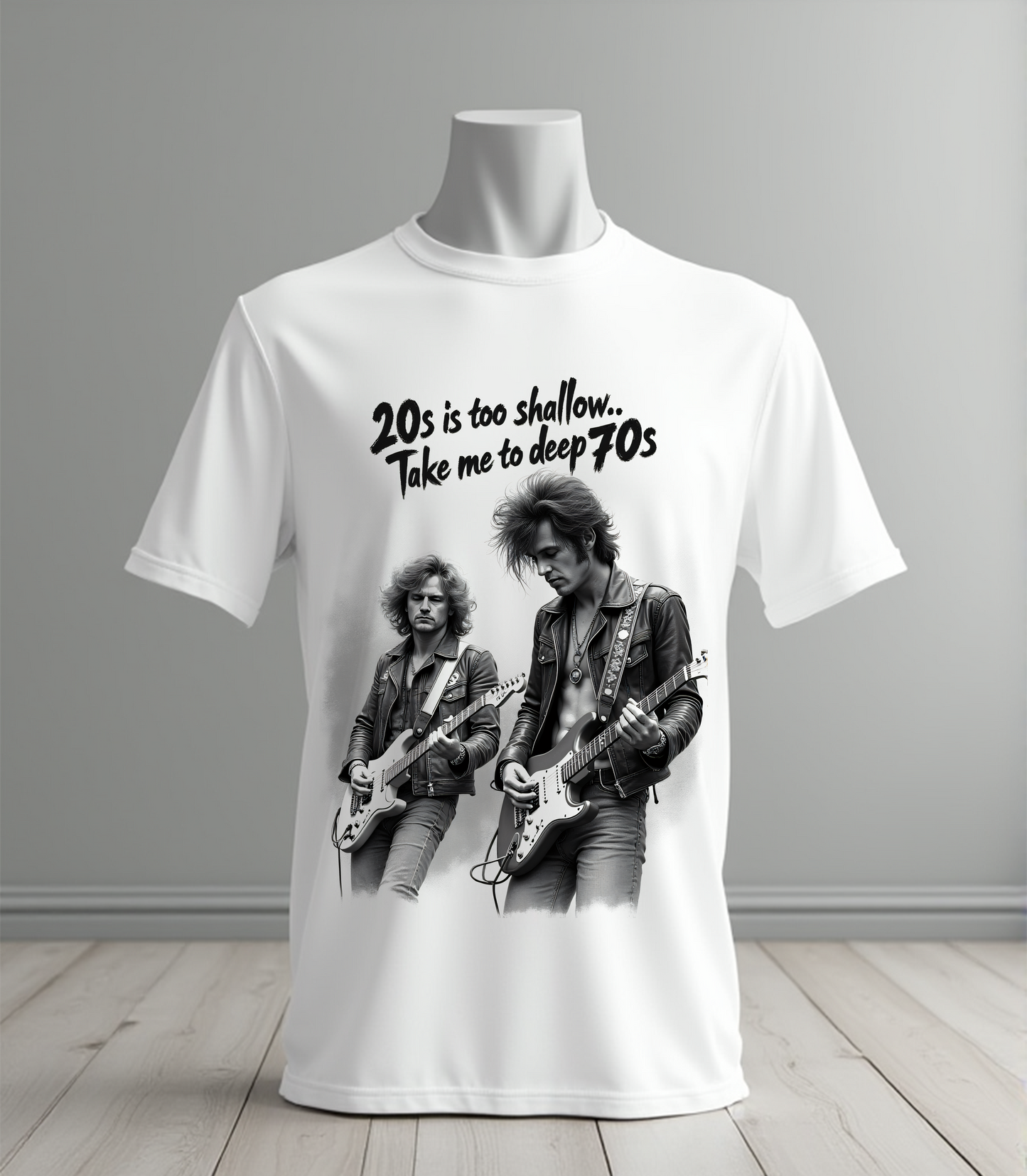 Bring Back 70s Rock T-shirt (Regular Fit)