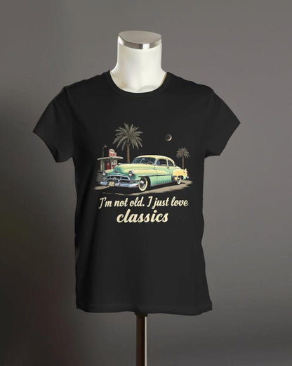 Classic Vibes Black T-Shirt