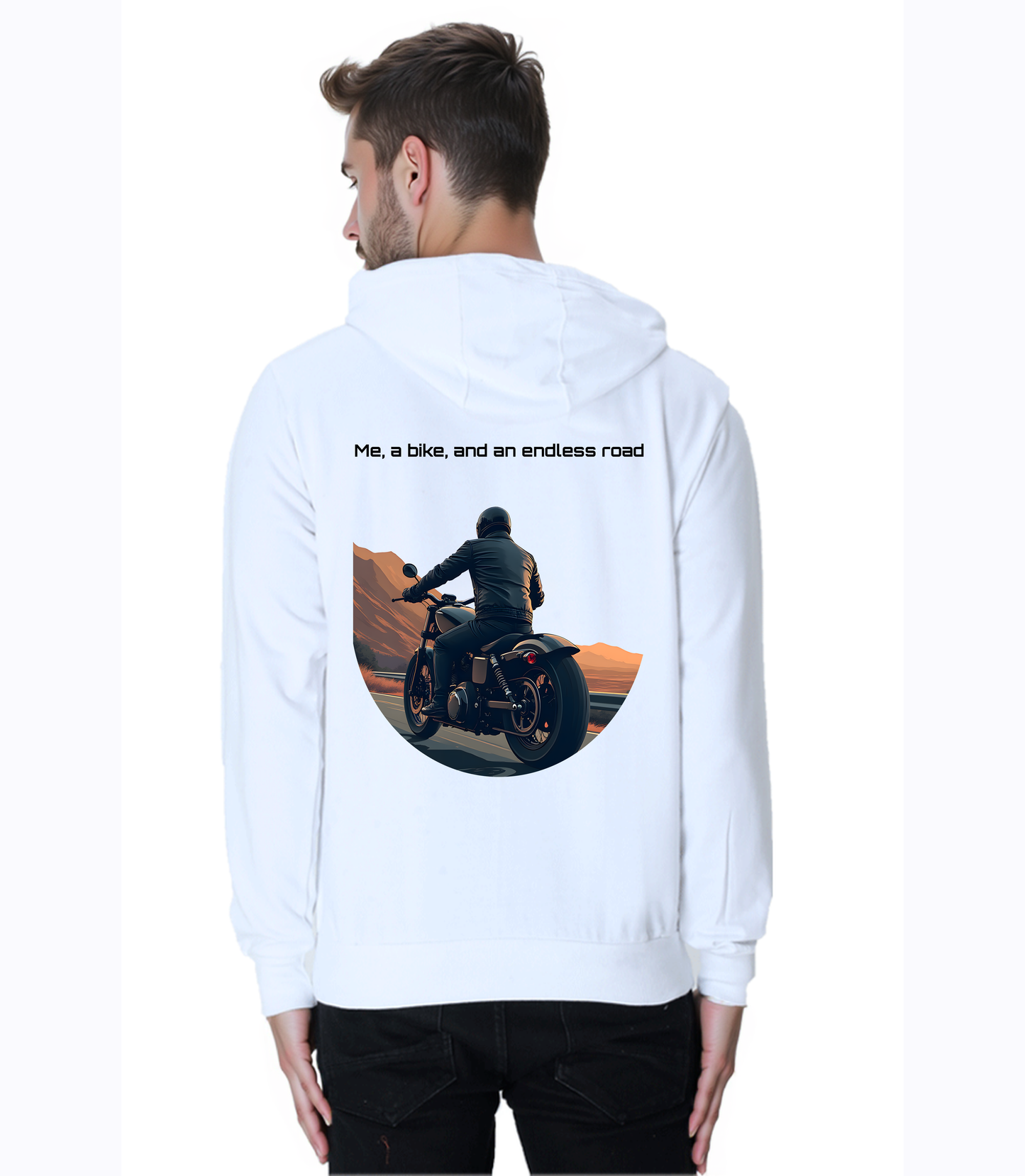 An Endless Road Hooded Sweatshirt (Regular Fit)