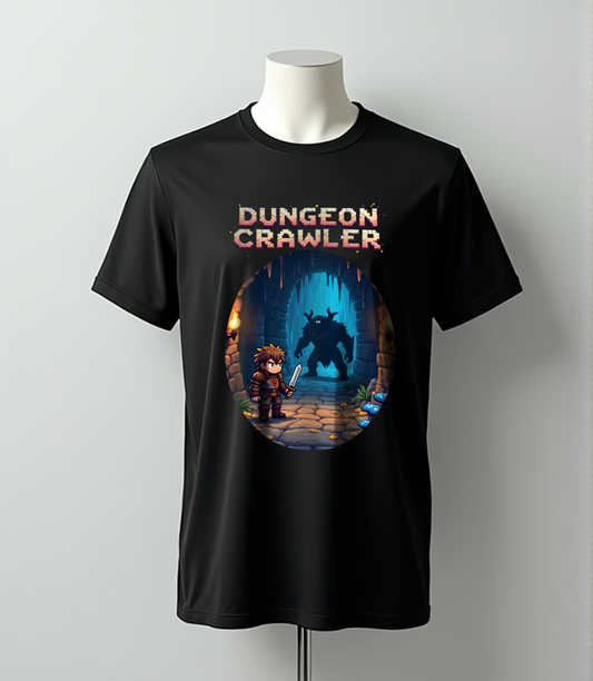 I Love Dungeon Crawling Gaming T-Shirt (Regular Fit)