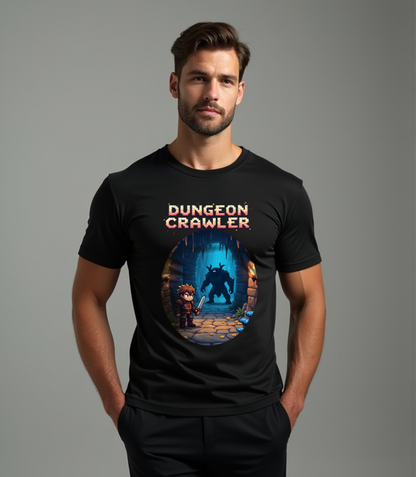 I Love Dungeon Crawling Gaming T-Shirt (Regular Fit)