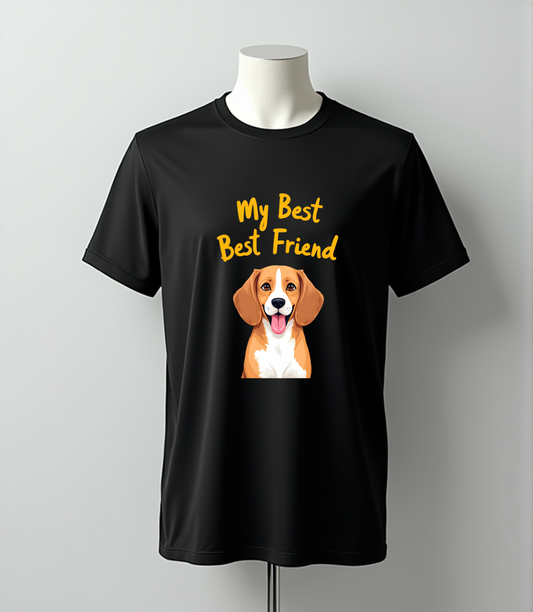 My Best Friend Beagle T-Shirt (Regular Fit)