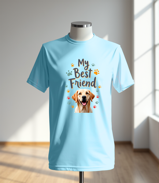 My Best Friend Labrador T-Shirt (Regular Fit)