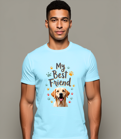 My Best Friend Labrador T-Shirt (Regular Fit)