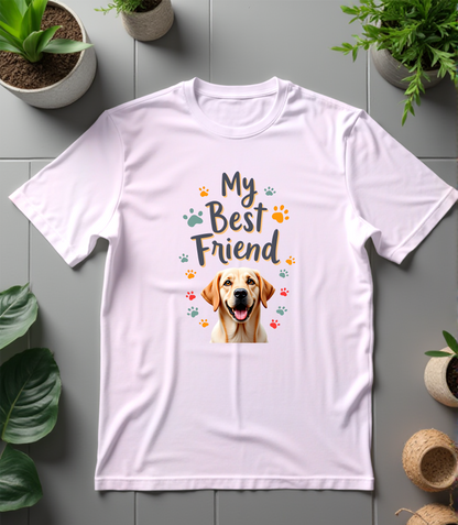 My Best Friend Labrador T-Shirt (Regular Fit)