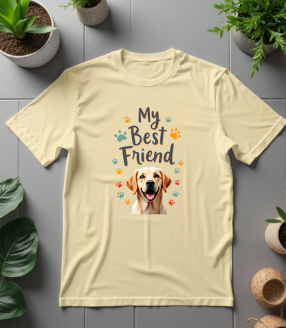 My Best Friend Labrador T-Shirt (Regular Fit)