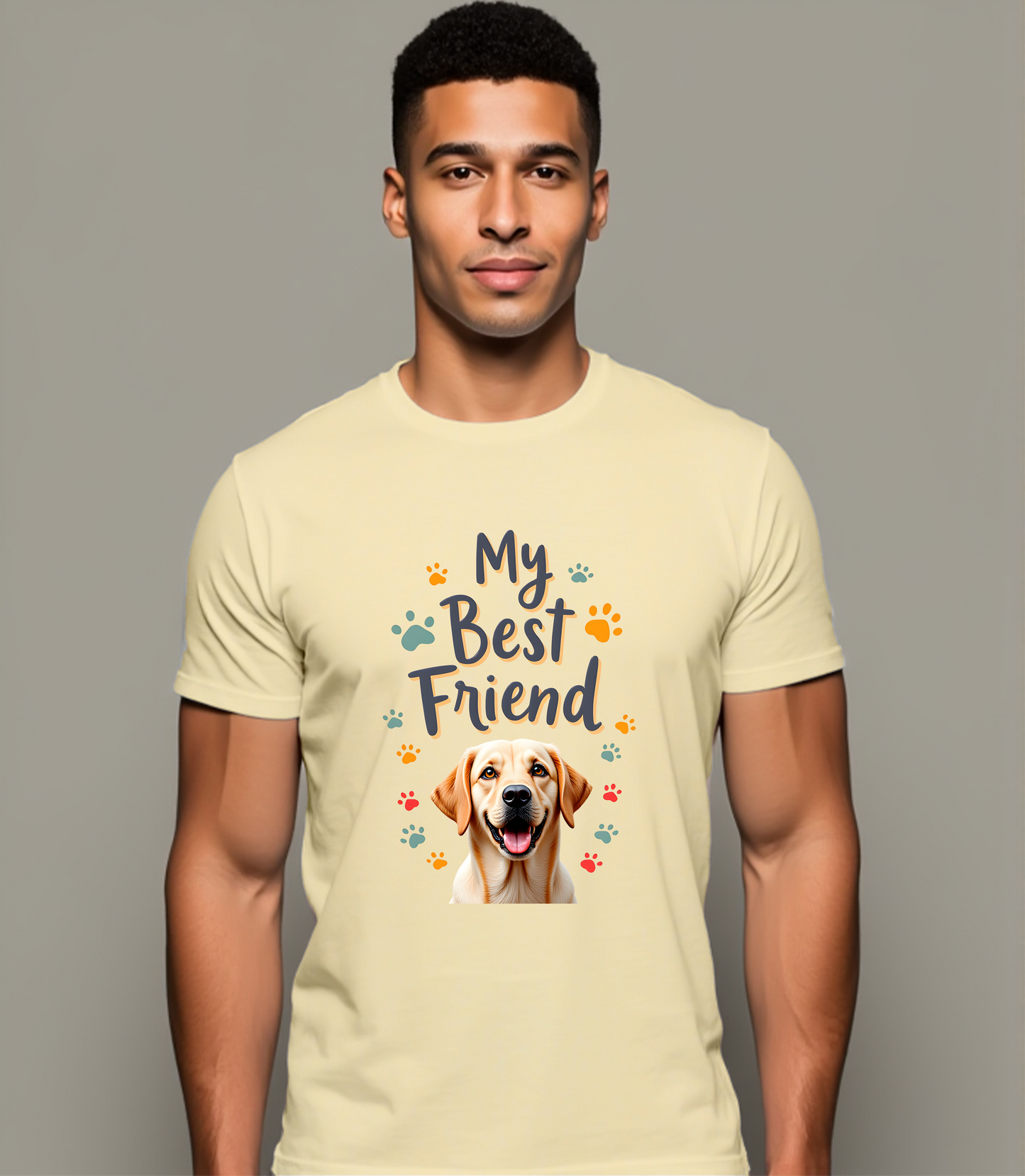 My Best Friend Labrador T-Shirt (Regular Fit)