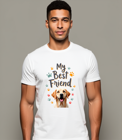 My Best Friend Labrador T-Shirt (Regular Fit)