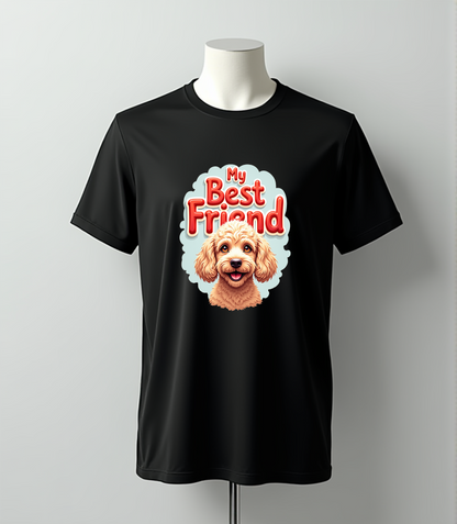 My Best Friend Poodle T-Shirt (Regular Fit)