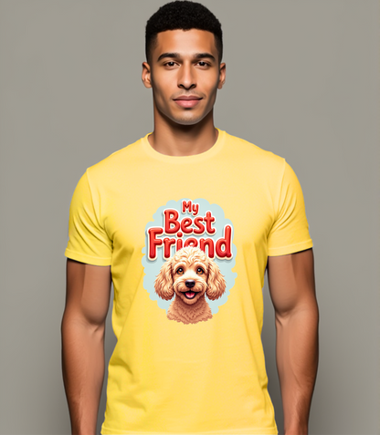 My Best Friend Poodle T-Shirt (Regular Fit)