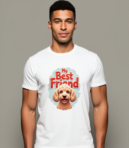 My Best Friend Poodle T-Shirt (Regular Fit)