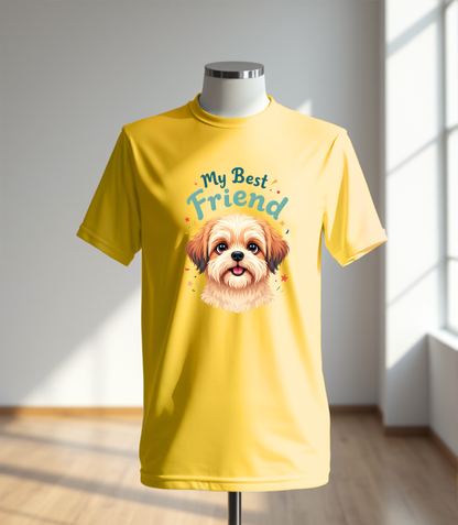 My Best Friend Shih Tzu T-Shirt (Regular Fit)