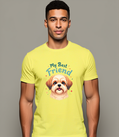 My Best Friend Shih Tzu T-Shirt (Regular Fit)