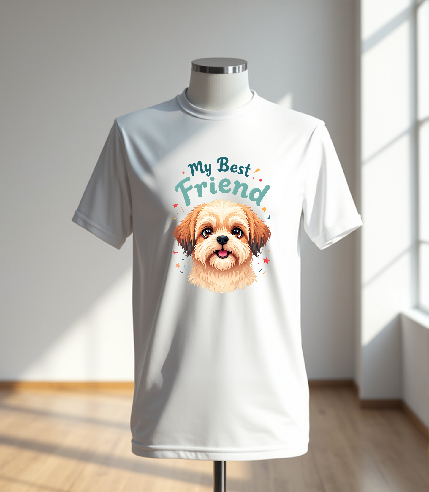 My Best Friend Shih Tzu T-Shirt (Regular Fit)