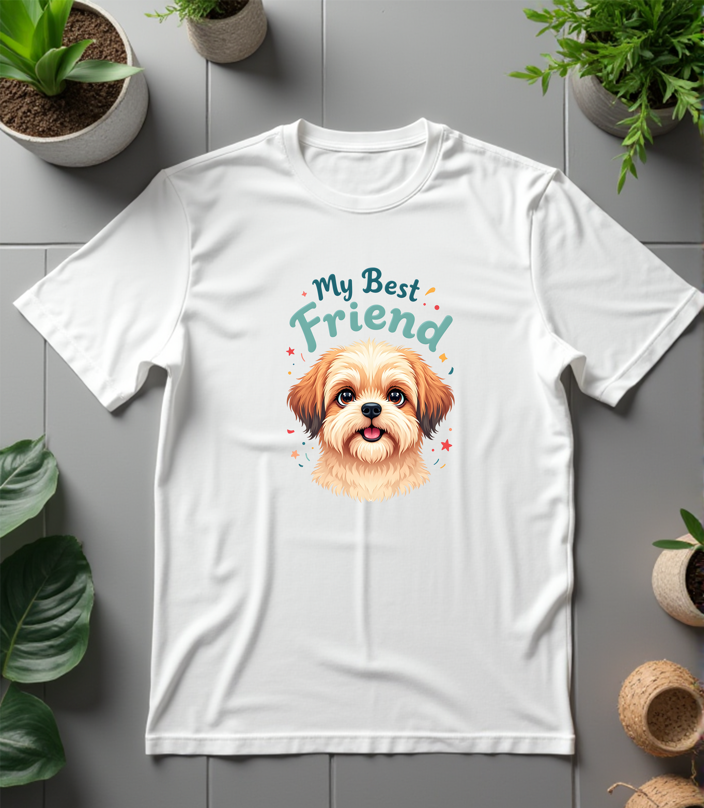 My Best Friend Shih Tzu T-Shirt (Regular Fit)