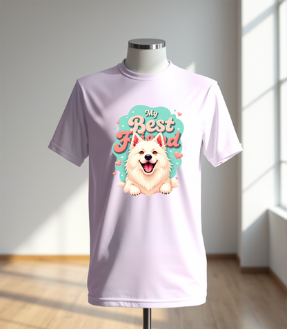 My Best Friend Spitz T-Shirt (Regular Fit)