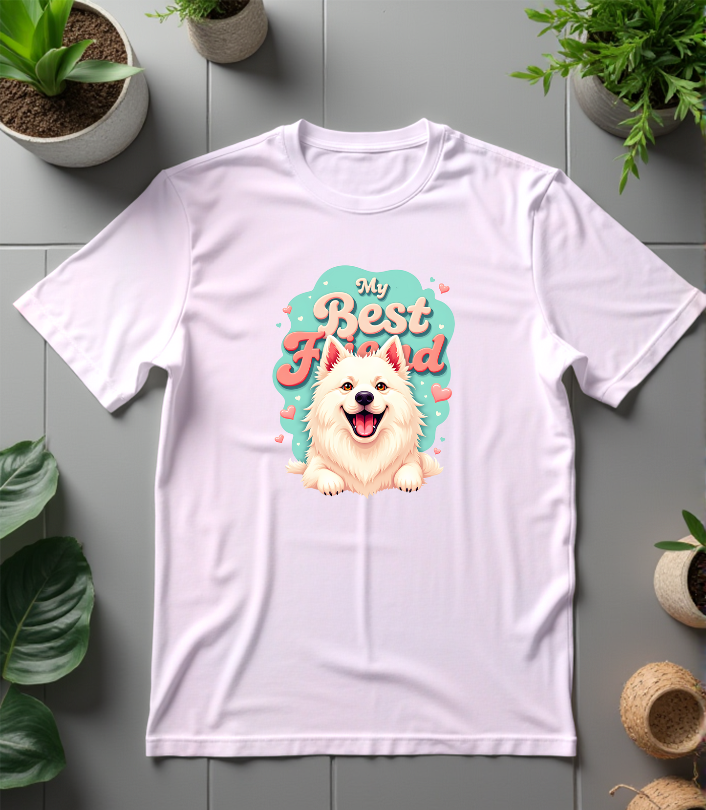 My Best Friend Spitz T-Shirt (Regular Fit)