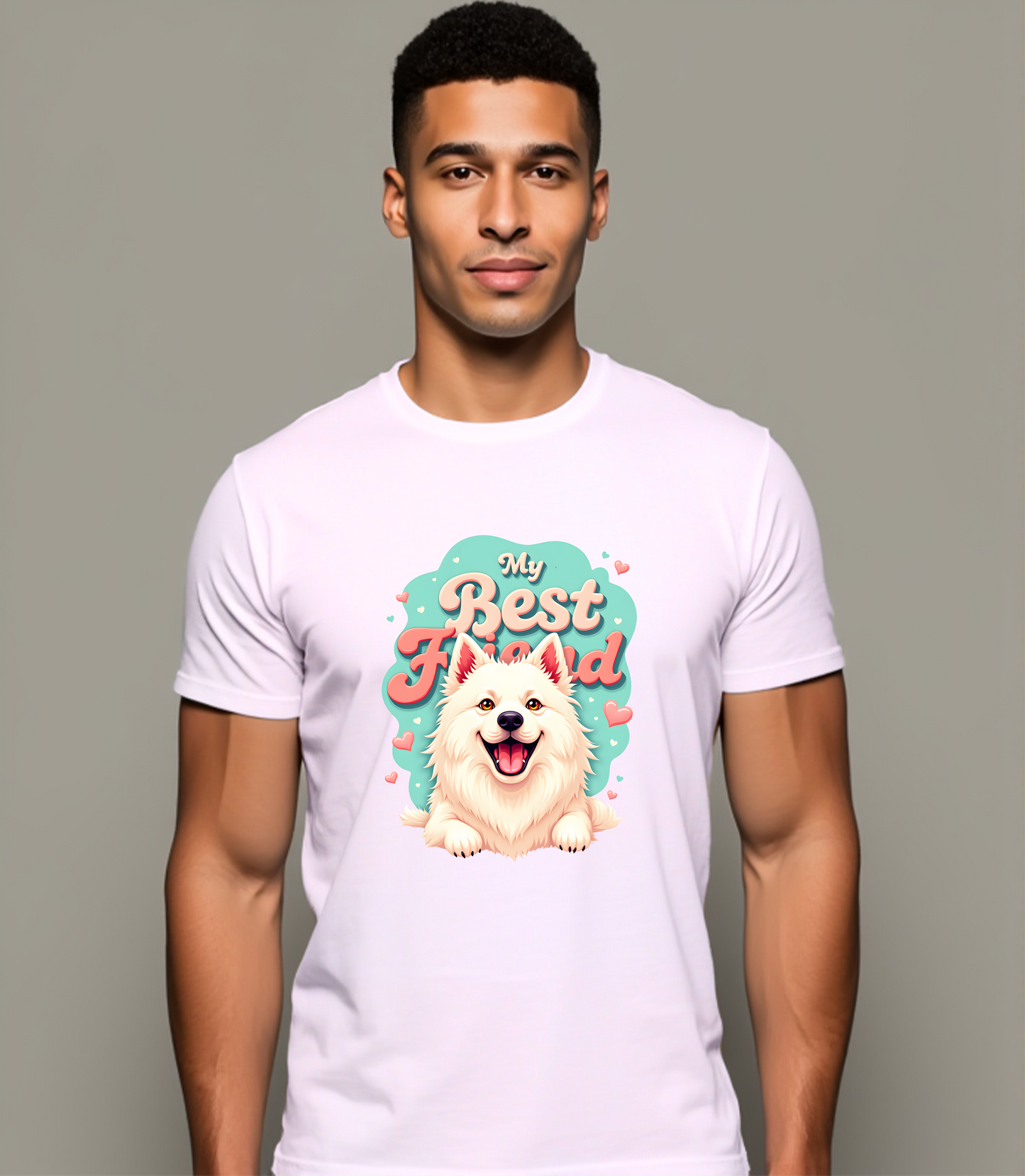 My Best Friend Spitz T-Shirt (Regular Fit)