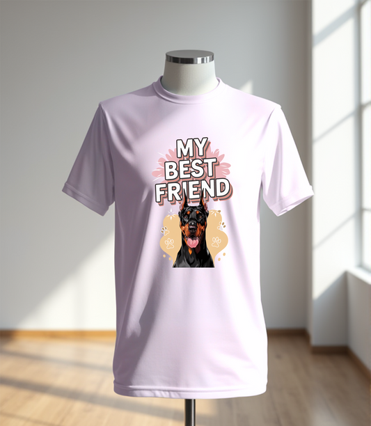 My Best Friend Dobermann T-Shirt (Regular Fit)