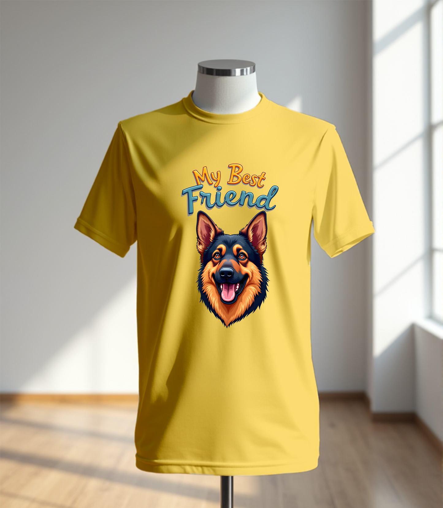 My Best Friend GSD T-Shirt (Regular Fit)