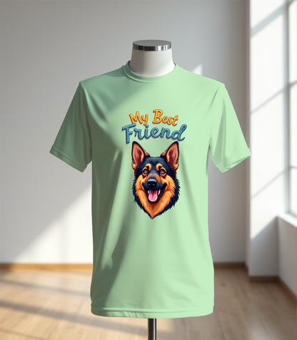 My Best Friend GSD T-Shirt (Regular Fit)