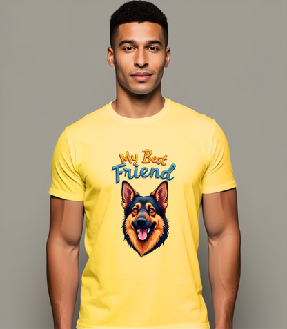 My Best Friend GSD T-Shirt (Regular Fit)